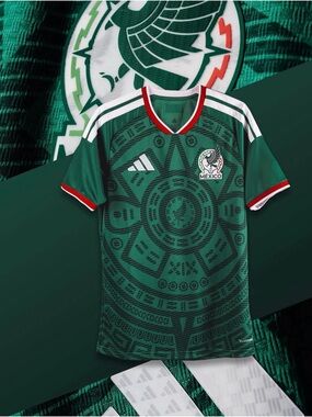 Mexico soccer jersey green 2026